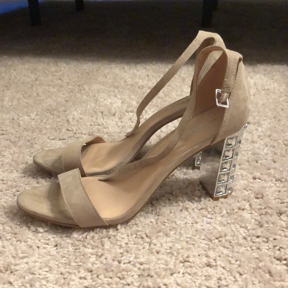 Madden girl open toe shoe